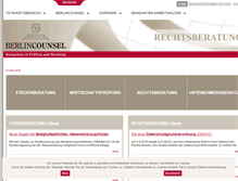Tablet Screenshot of berlincounsel.com